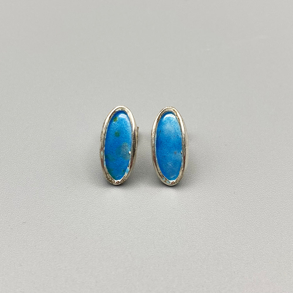 Thrive Small Frond Studs