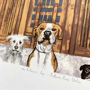 Wes Anderson's Dog - Battersea Power Station