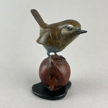 Load image into Gallery viewer, Wren on a Bronze Apple
