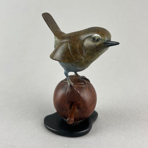 Wren on a Bronze Apple