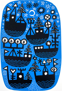 Boats at Christmas
