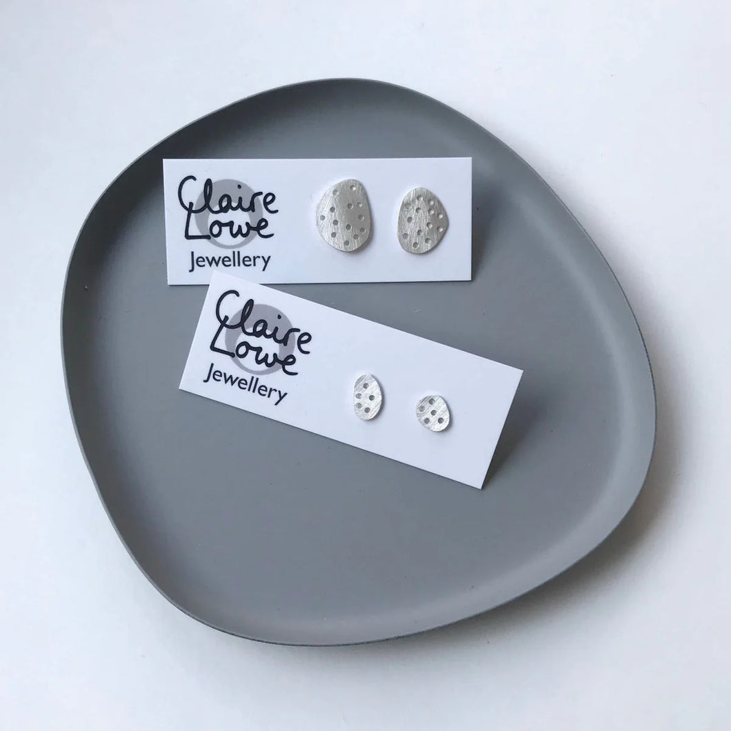 Drilled Pebble Studs