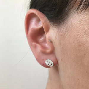 Drilled Pebble Studs