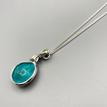 Load image into Gallery viewer, Flourish Mixed Bud Pendant - Blue Green
