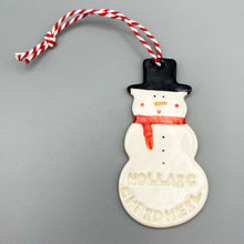 Load image into Gallery viewer, Snowman Decoration (Gaelic)
