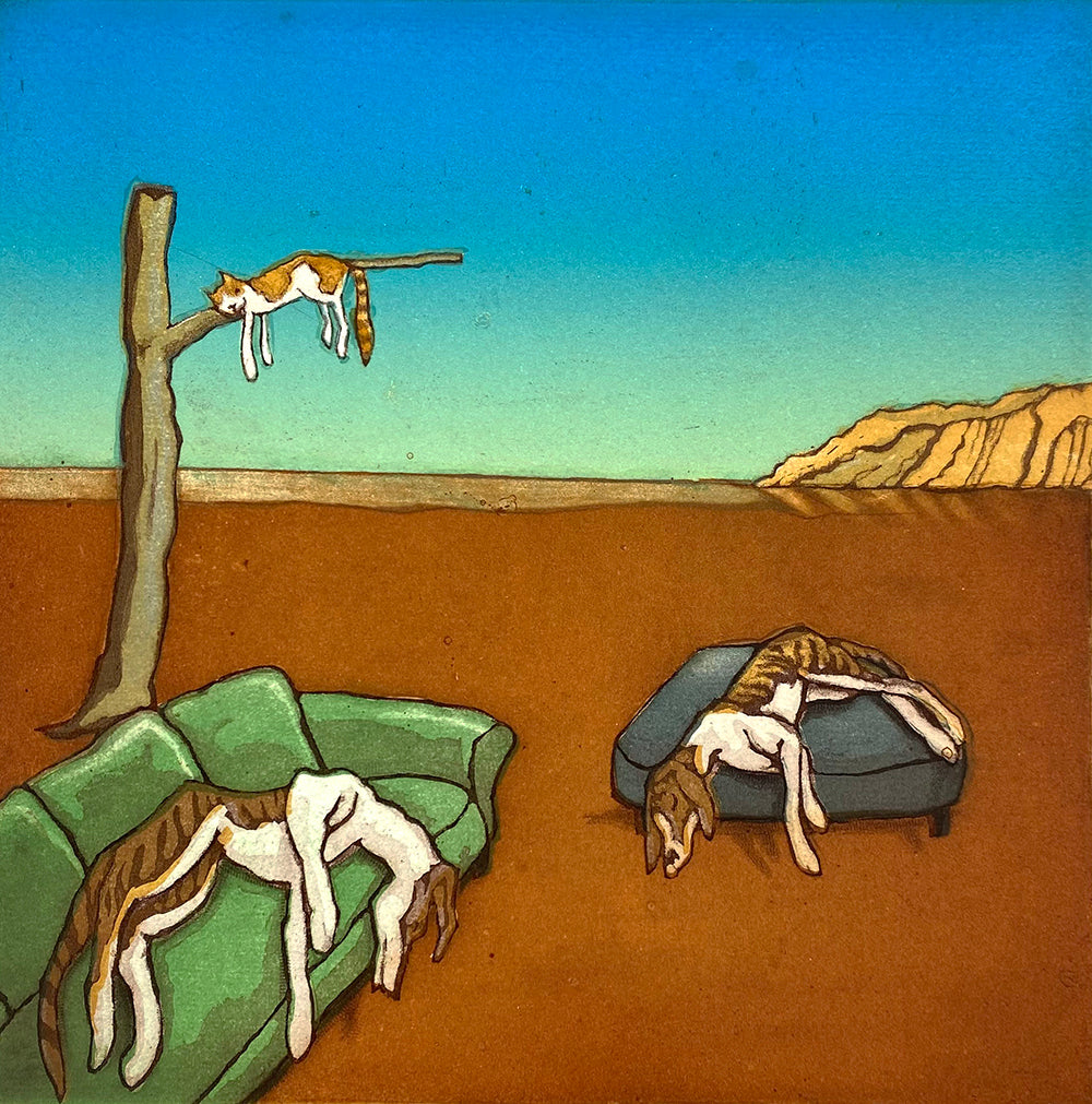 Dali sales dog painting