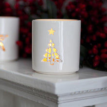Load image into Gallery viewer, Tangled Christmas Tree T-Light Holder
