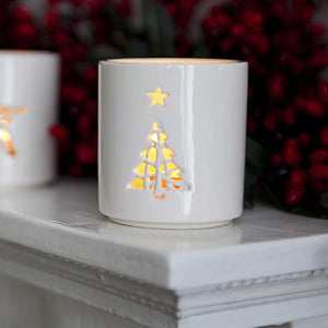Tangled Christmas Tree T-Light Holder