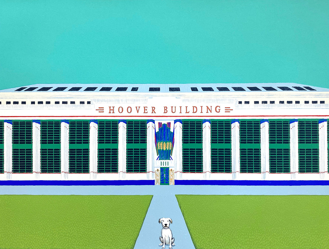 Wes Anderson's Dog - Hoover Building II