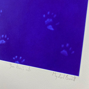 Yves Klein's Cats