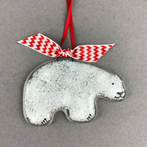 Polar Bear in Gift Box