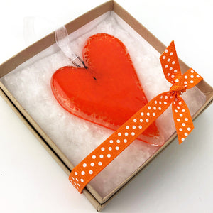 Heart in Gift Box - Various Colours