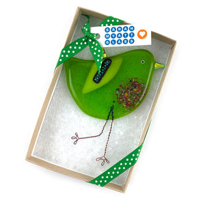 Quirky Bird in Gift Box - Various Colours