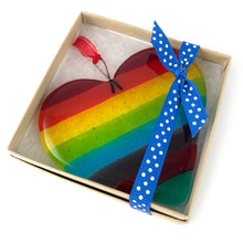Load image into Gallery viewer, Rainbow Heart in Gift Box
