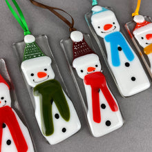 Load image into Gallery viewer, Snowman Decoration - Various Colours
