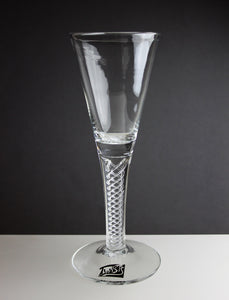 White Wine Air Twist Glass